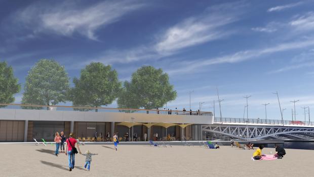 Impressie Lee Miller brug