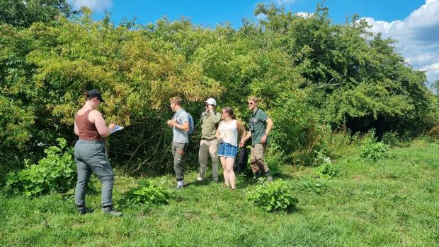 Veldonderzoek door de WKM (bron: Teun Smink)