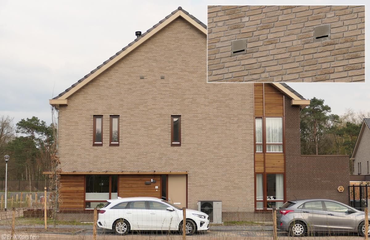 Inbouwstenen voor vleermuizen in de Natuurinclusieve Wijk Koolhoven