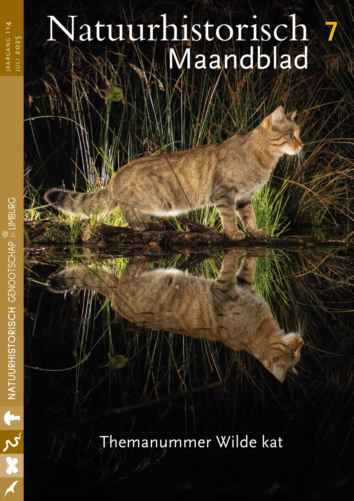 Cover Natuurhistorisch Maandblad - juli 2025