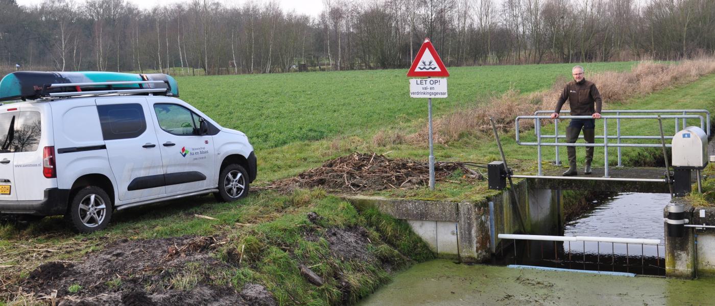 André Boom van Waterschap Aa en Maas (bron: Valerie Basten)