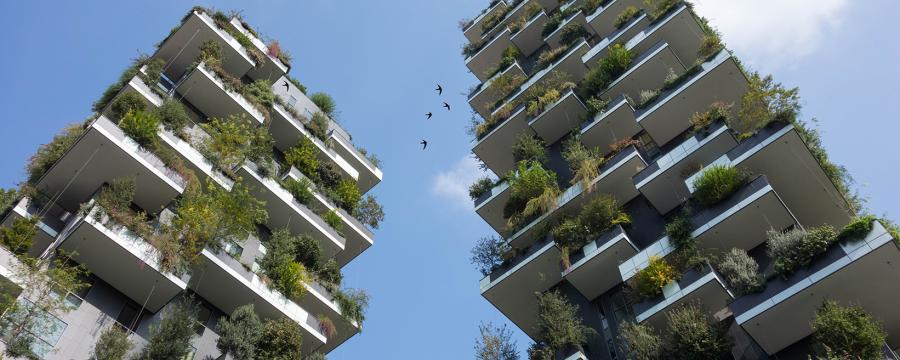 Bosco Verticale (The Vertical Forest) in Milaan